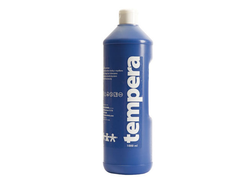 Temperová barva, 1l světle modrá