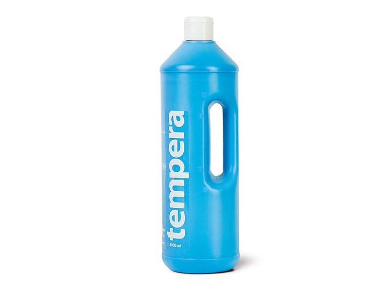 Temperová barva, 1l modrá