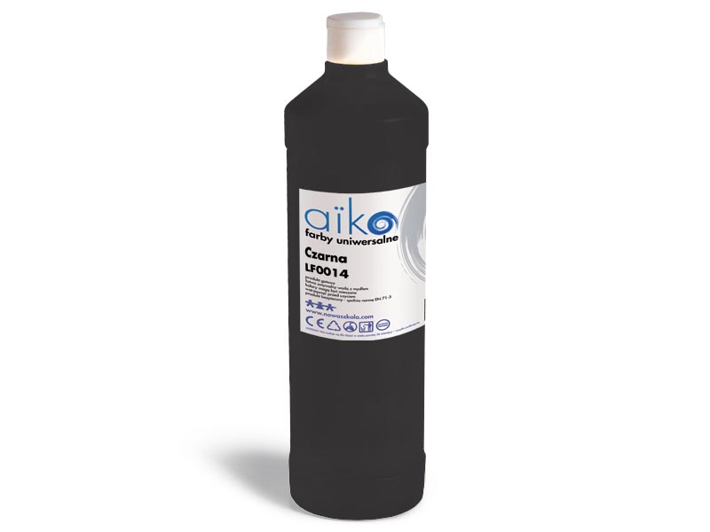 Ekologické barvy Aiko - 1 litr, černá