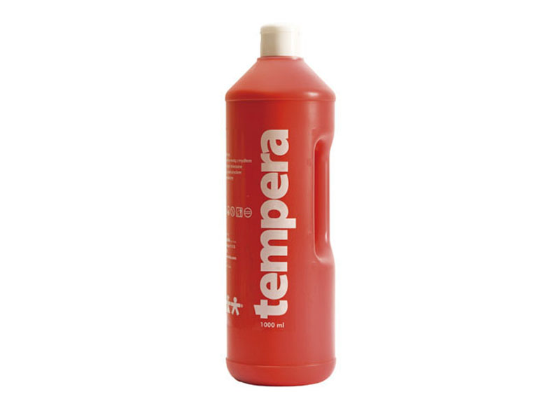 Temperová barva, 1l červená
