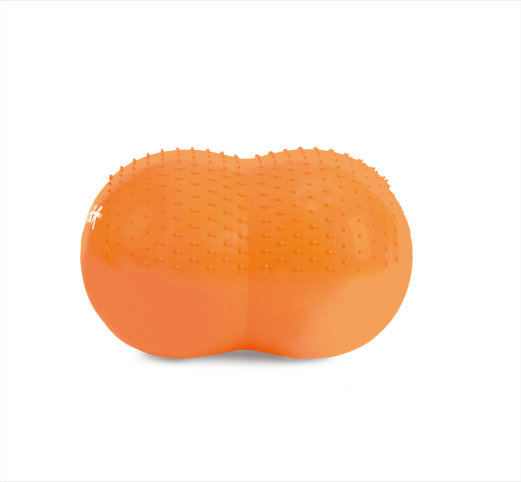Doppelkugel mit Noppen für Gymnastik