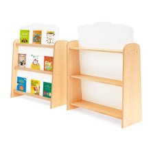 Kleines beidseitiges Bücherregal
