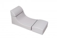 Foam bench (folding seat) grey
