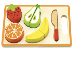 Wooden cutting fruit