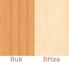 Regenbogen-Garderobenschrank mit Haken und Regal