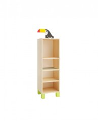 Shelving cabinet (toucan, SAFARI), on legs