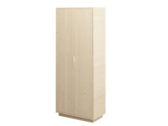 Tall cabinet with doors, birch (EXCLUSIVE)
