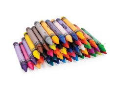 Maxi pastelky v plastové nádobě