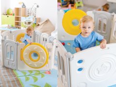 Plastic playpen