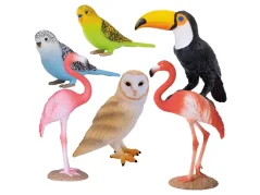 Figurky zvířat - Exotické ptactvo