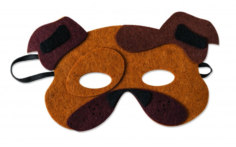 Children's carnival DOG mask 2