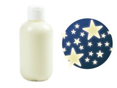 Leuchtende Temperafarbe im Dunkeln, 250 ml.