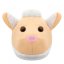Children's carnival mask SHEEP