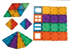 Magnetické bloky- Nepuzzle domy
