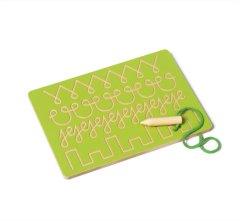 Dřevěná grafomotorická deska ZNAKY