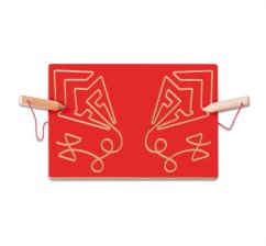 Holz-Grafomotoriktafel DRACHE