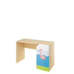 Teacher's desk with cabinet (flamingo, SAFARI)