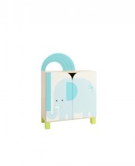Shelving cabinet (elephant, SAFARI), on legs