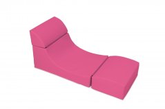 Foam bench (folding seat) pink