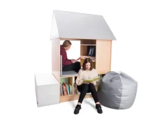 Maxi Hideaway with a Sofa and Shelves