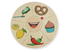 Dřevěné naučné puzzle