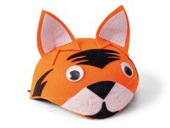 Children's carnival mask TIGER HAT