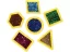 Creative sequin coaster set