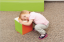 Sensory foam cube