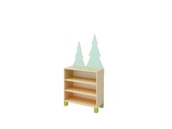 Shelving cabinet (tree, FOREST)
