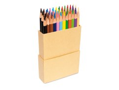 Dlouhé tenké pastelky - set 60 ks.