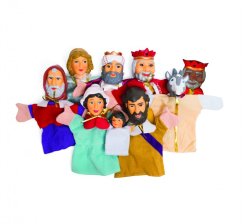 Hand puppet set THREE KINGS (9 pcs)