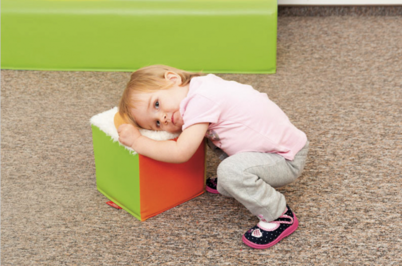 Sensory foam cube