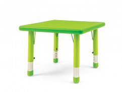 Children's height-adjustable SQUARE table