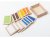 latten mit Texturen aus verschiedenen Materialien