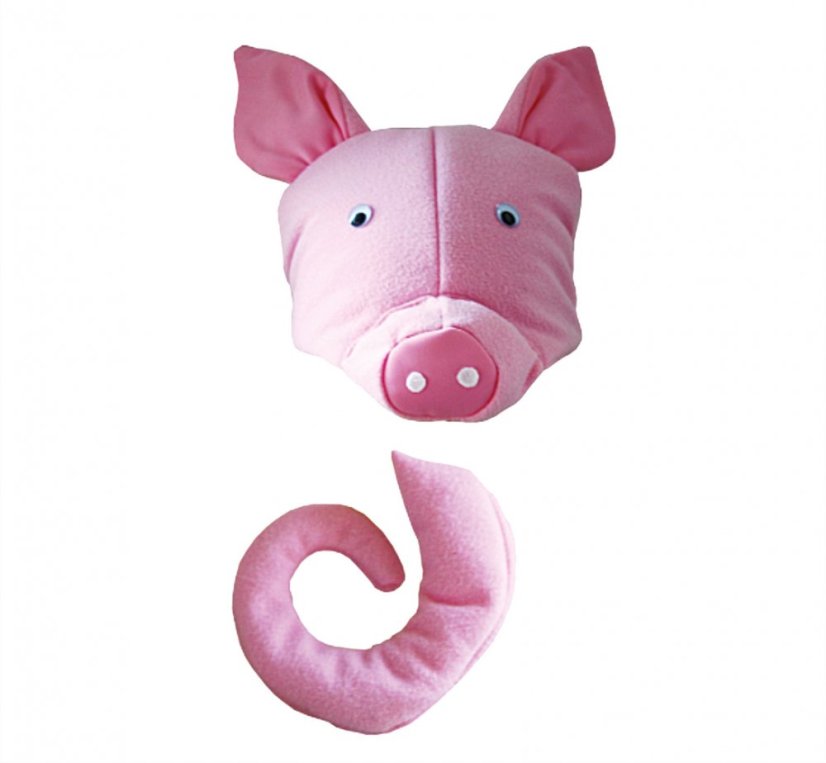 Children's carnival mask PIG