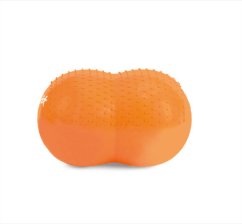 Doppelkugel mit Noppen für Gymnastik