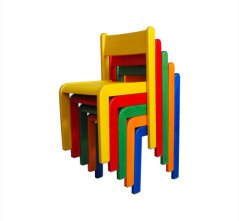 Kinderstuhl NELA in Einzelfarbe
