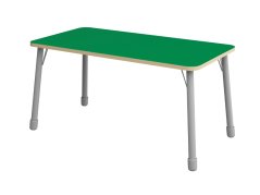 Höhenverstellbarer Tisch Rechteck - Grün
