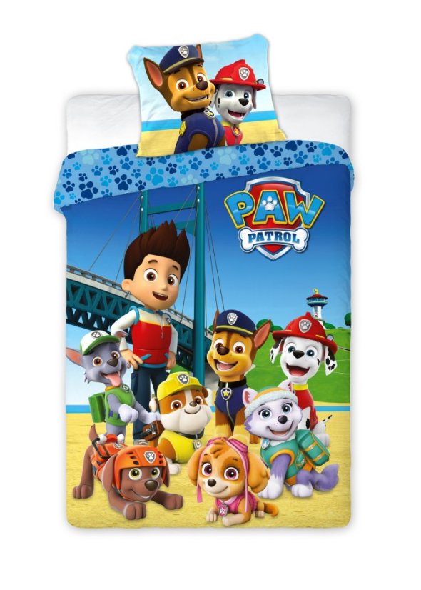 Bettwäsche Paw Patrol Team