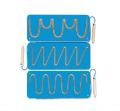 Magnetisches Labyrinth BLAU