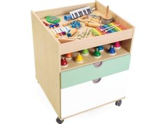 Velká skříňka s hudebninami (30 ks)