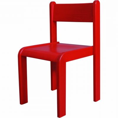 Dětská celobarevná židle NELA - Velikost: 32 cm