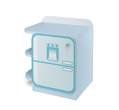 Children's fridge Minty