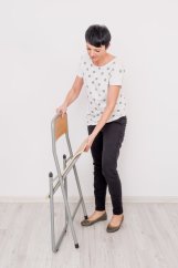 Folding school chair