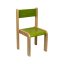 Farbenfroher Kinderstuhl NELA Pastell (Sitzfläche + Rückenlehne) - Velikost: 26 cm