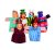 Set of hand puppets ALICE IN WONDERLAND (6 pcs)
