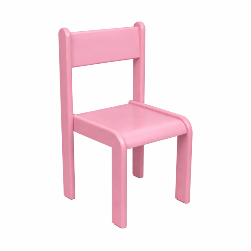 Dětská celobarevná židle NELA pastel - Velikost: 32 cm