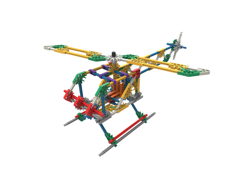 K'nex building kit - 100 models, 863 pieces