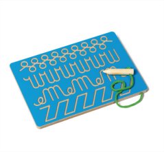 Dřevěná grafomotorická deska ZNAKY II