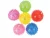 Luminous sensory balls - colorful hedgehogs